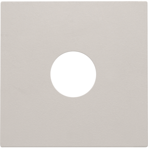 Afwerkingsset voor enkelvoudige coaxaansluiting voor tv, lig