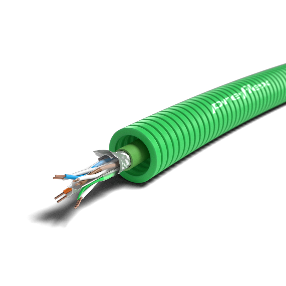 Preflex SAFE 16mm+F/UTP LS0H Cca (a1d2s1) CAT6 R100