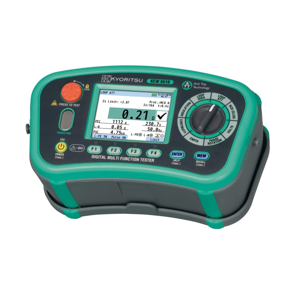 Multifunctionele installatietester volge