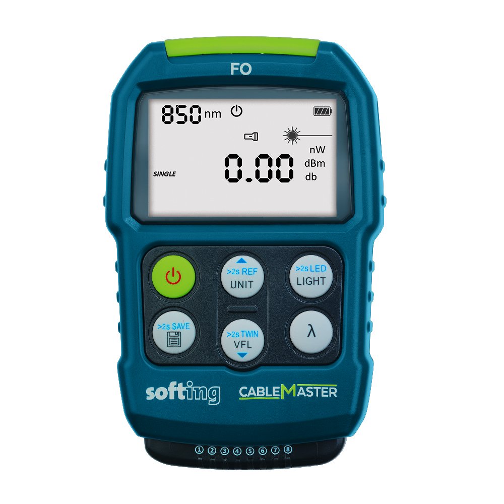 Kabeltester voor glasvezelnetwerken