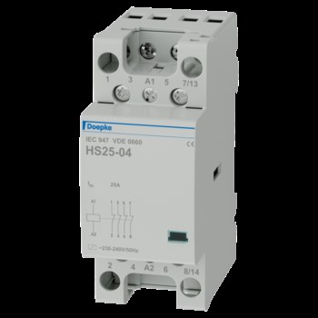 CONTACTOR 4P 24A 220V NC