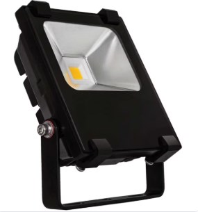 Nova 10 schijnwerper LED 120° 10W 3000K 800lm IP65 zwart - N