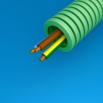 Preflex SAFE 16mm+H07Z1-U Cca (a1d1s1) 3G1.5 G/G BL BR R100