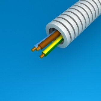 Preflex 25mm+H07V-U Eca 3G6  G/G BL BR  R50