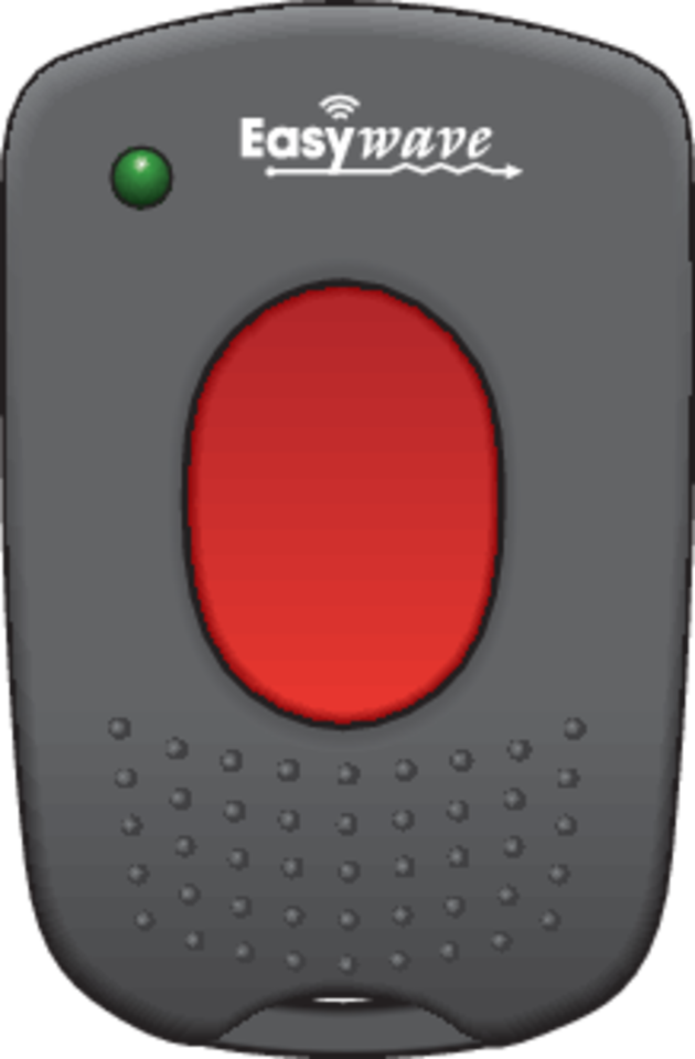 Niko 05-311: Mini RF-handzender met 1 kanaal en 1 bedieningsknop - Image 2