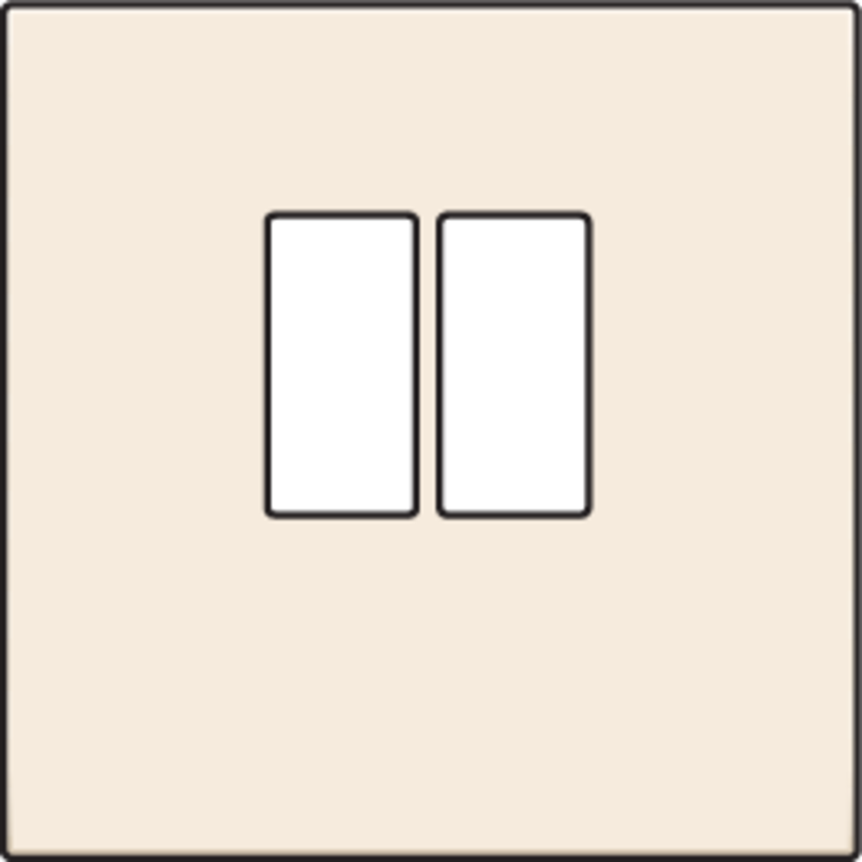 Niko 100-69801: Afwerkingsset voor enkelvoudige luidsprekeraansluiting, cream - Image 2