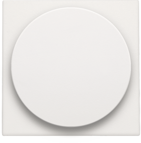 Afwerkingsset voor draaiknopdimmer of extensie, incl. draaik