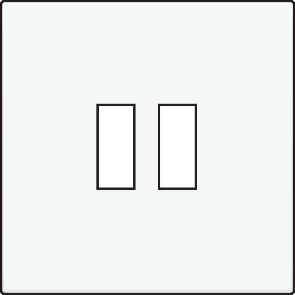 Niko 101-68001: Afwerkingsset voor dubbele USB-A-lader, white - Image 2