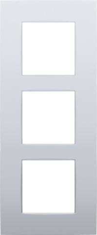 Drievoudige afdekplaat, 60 mm centerafstand, verticaal, Niko