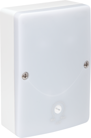 Schemerschakelaar, 230 V, 3-300 lux, IP54, wit